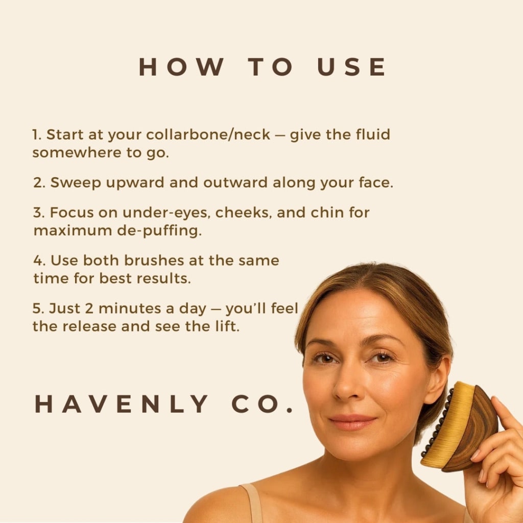 Lymphatic Contour Face Brush